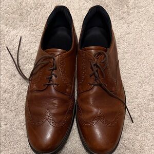 Ecco Men's Brown Leather Oxfords